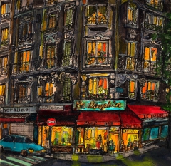 Paris (le Dauphin Cafe) by Ales Motyl