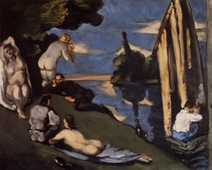 Pastorale by Paul Cézanne