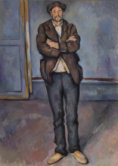 Peasant Standing with Arms Crossed (Paysan debout, les bras croisés) by Paul Cézanne