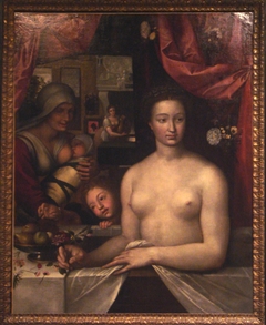Portrait d'une dame au bain by François Clouet