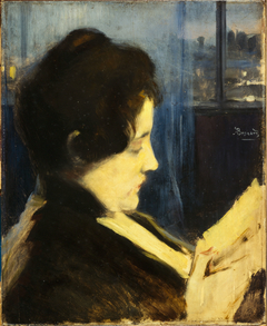 Portrait de madame Besnard, née Charlotte Dubray (1854-1931) by Paul-Albert Besnard