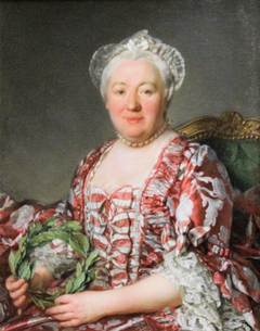 Portrait de Madame Denis, nièce de Voltaire by Joseph-Siffred Duplessis