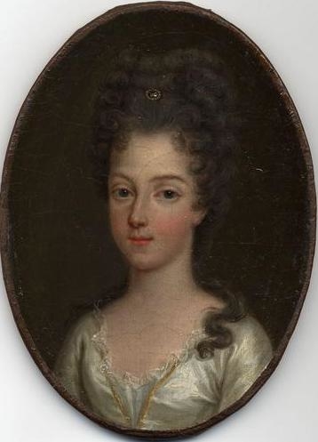 Portrait de Marie-Adélaïde de Savoie, femme de Louis, duc de Bourgogne