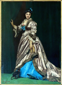 Portrait de Mme Ernest Feydeau by Carolus-Duran