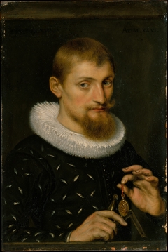 Portrait of a Man, Possibly an Architect or Geographer by Peter Paul Rubens