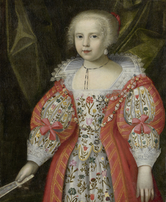 Portrait of a Young Girl by Anonymous