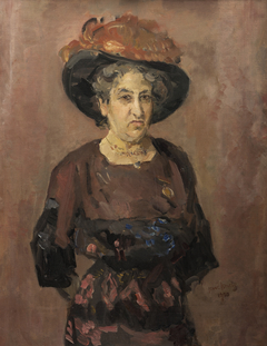 Portrait of  Aletta Jacobs (1854-1929) by Isaac Israels