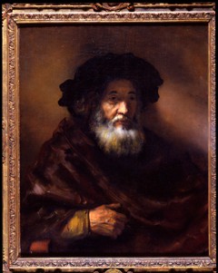 Portrait of an Old Man in a Cape by Rembrandt