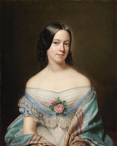 Portrait of Anna von Minarelli-Fitzgerald by Anton Einsle
