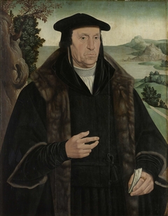 Portrait of Cornelis Aerentsz van der Dussen (1481-1556) by Unknown Artist