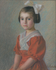 Portrait of Elena Volkova by Ivan Žabota