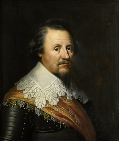 Portrait of Ernst Casimir I (1573-1632), Count of Nassau-Dietz by Wybrand de Geest