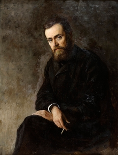 Portrait of Gleb Ivanovich Uspensky by Nikolai Yaroshenko