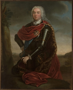 Portrait of Jan Ansgary Czapski (?–1742), great treasurer of the crown by nieznany malarz polski