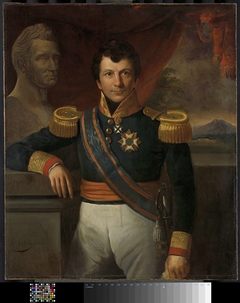Portrait of Johannes, Graaf van den Bosch, Governor-General of the Dutch East Indies by Raden Sarief Bastaman Saleh