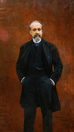Portrait of Josep Puigcarbó by Josep Cusachs