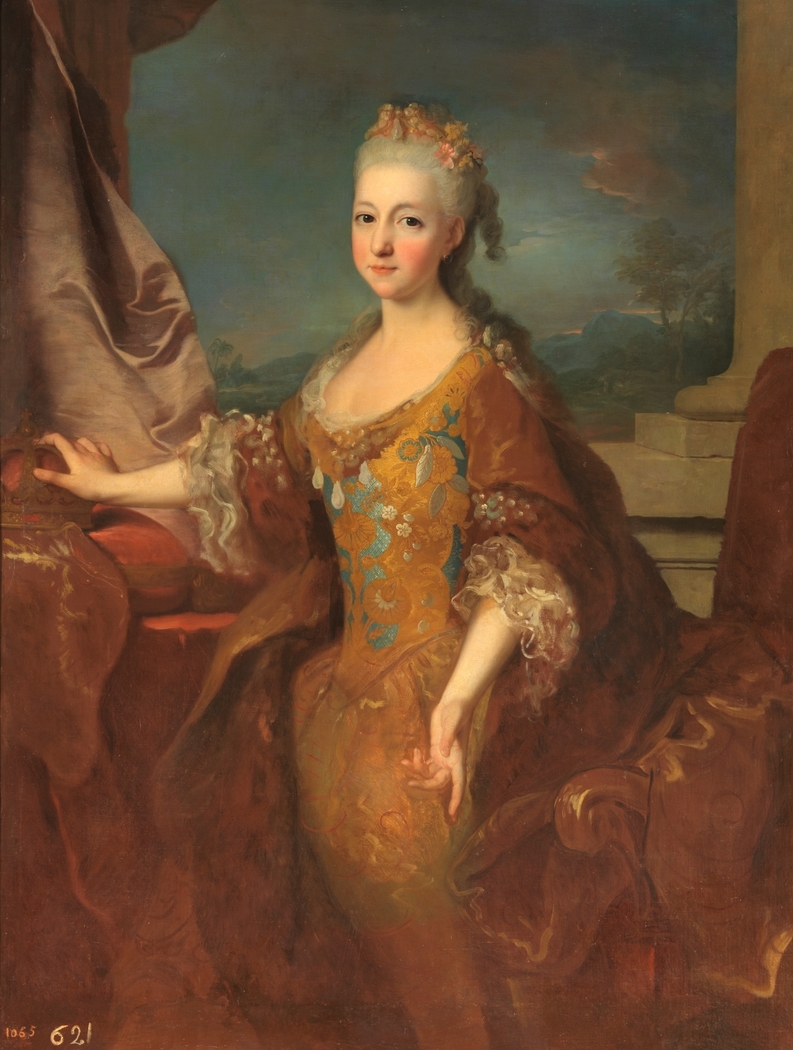 Portrait of Louise Élisabeth d'Orléans, Queen of Spain (1709-1742)