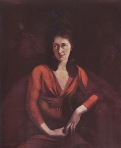 Portrait of Magdalena Hess from Zurich by Johann Heinrich Füssli