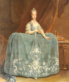 Portrait of Maria Carolina of Austria by Martin van Meytens
