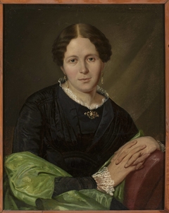 Portrait of Maria Józefowicz née Rychter by Franciszek Mielnicki