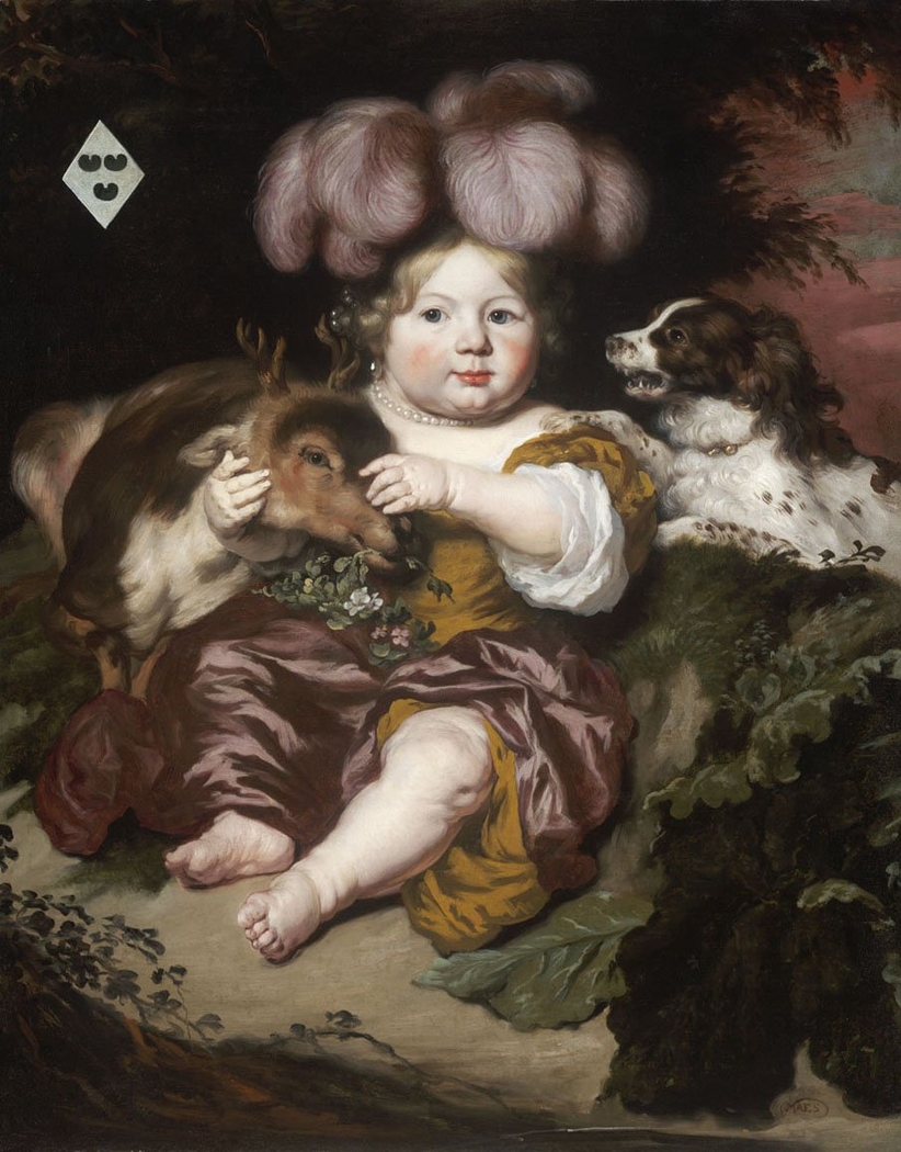 Portrait of Maria van der Meer as a Child