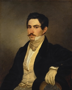 Portrait of N. A. Okhotnikov by Karl Bryullov