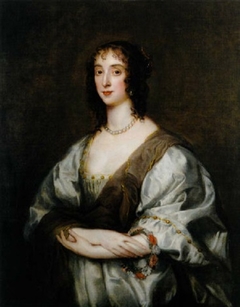 Portrait of Queen Henriëtta Maria by Anthony van Dyck