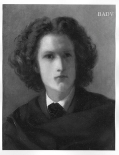 Portrait (of the author?) by Anselm Feuerbach