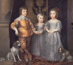 Portrait of the Children of Charles I by Anthony van Dyck