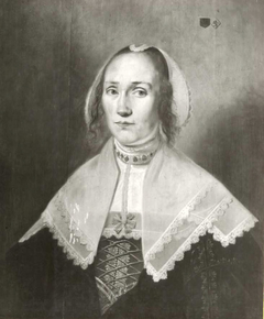 Portret van Catharina Hinckema van Hinckenborgh by Anonymous