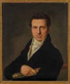 Portret van de heer Jacob Keijser by George Adam Schmidt