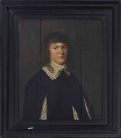 Portret van een onbekende jonge man by Wybrand de Geest