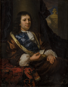 Portret van Johan de Bruin (1678-1746) by Godfried Schalcken