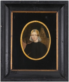 Portret van Sjoukje Riekeles Zetstra by anonymous painter