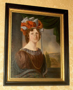 Portret vn Maria Margaretha Cost by Johanna Aleida Budde