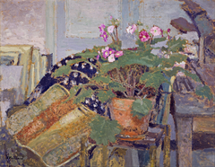 Pot of Flowers by Édouard Vuillard