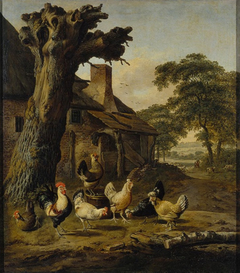 Poultry Yard by Dirck Wijntrack