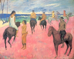 Riders on the Beach (II) by Paul Gauguin