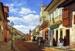 Rua do Rosário, 1858 by José Wasth Rodrigues