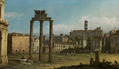 Ruins of the Forum, Rome by Bernardo Bellotto