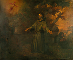 Saint Francis Receives the Stigmata by Antoni Viladomat Y Manalt