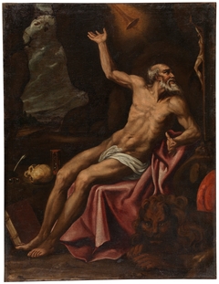 Saint Jerome by Luis Tristan