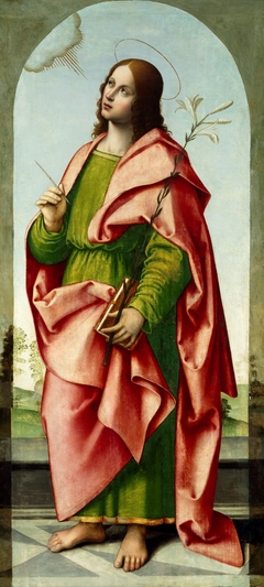 Saint John the Evangelist by Giovanni Battista Bertucci