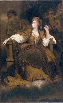 Sarah Siddons as the Tragic Muse by Joshua Reynolds