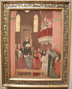 Scene from the Life of Saint Thomas Aquinas: The Vision of Fra Paolino by Bartolomeo degli Erri