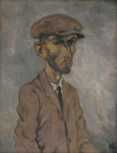 Self-Portrait by Arnold Peter Weisz-Kubínčan