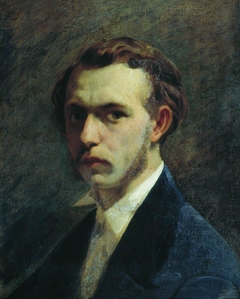 Self-Portrait of the Artist in Youth by Fyodor Bronnikov