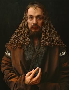 Self-Portraits through Art History (Dürer’s Hand is Another Face) by Yasumasa Morimura