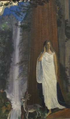 Silence, Waterfall and Forest by Arthur Bowen Davies