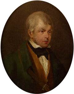 Sir Walter Scott, 1771 - 1832. Novelist and poet by Gilbert Stuart Newton